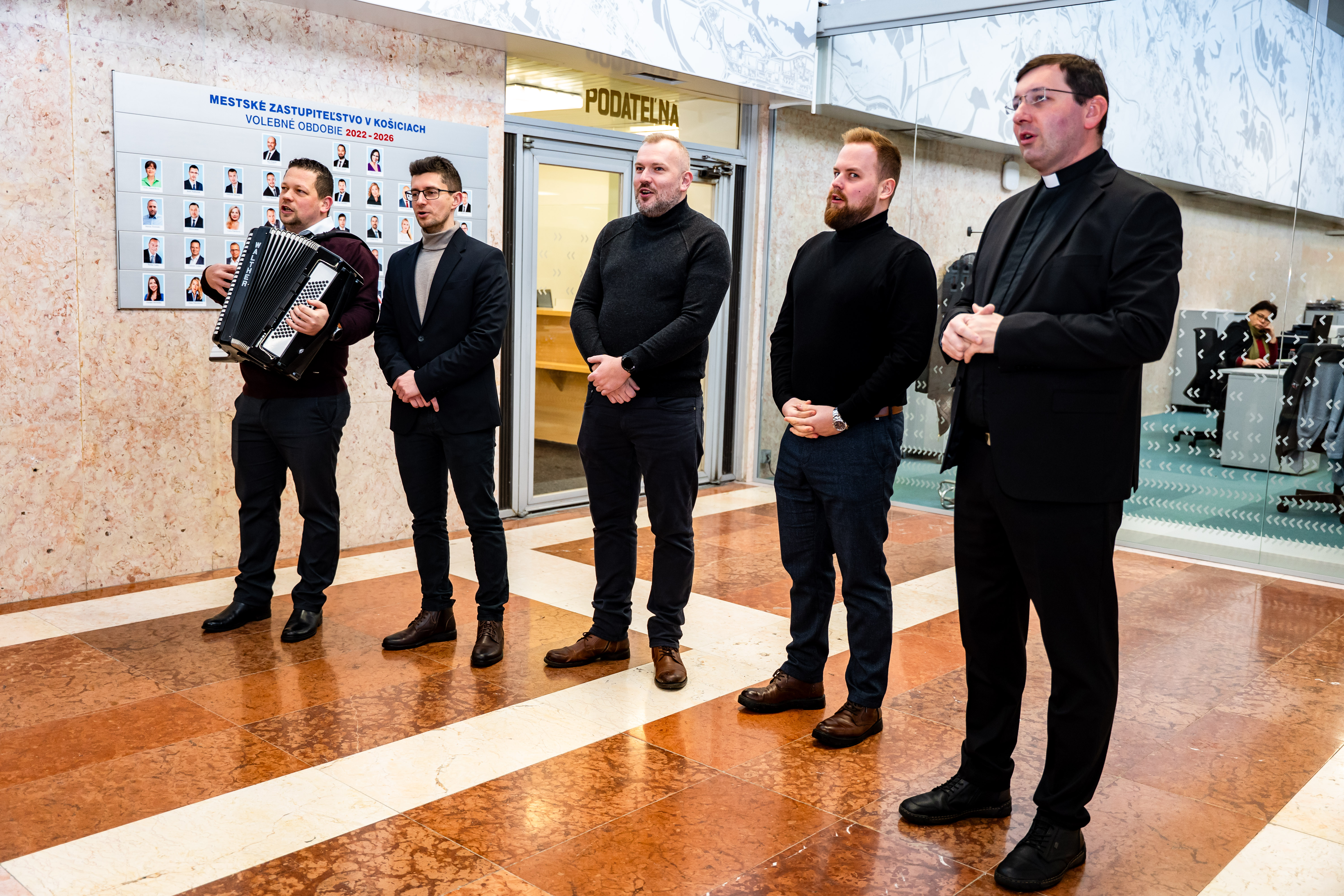 Trojkralove pozehnanie Magistratu mesta Kosice 